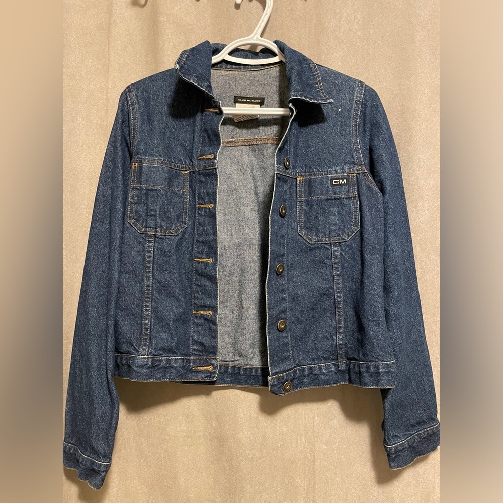 Club Monaco Vintage Denim Jacket (Size S)